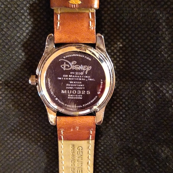 DISNEY Eeyore Flying Butterflies Watch Vintage - Picture 3 of 8
